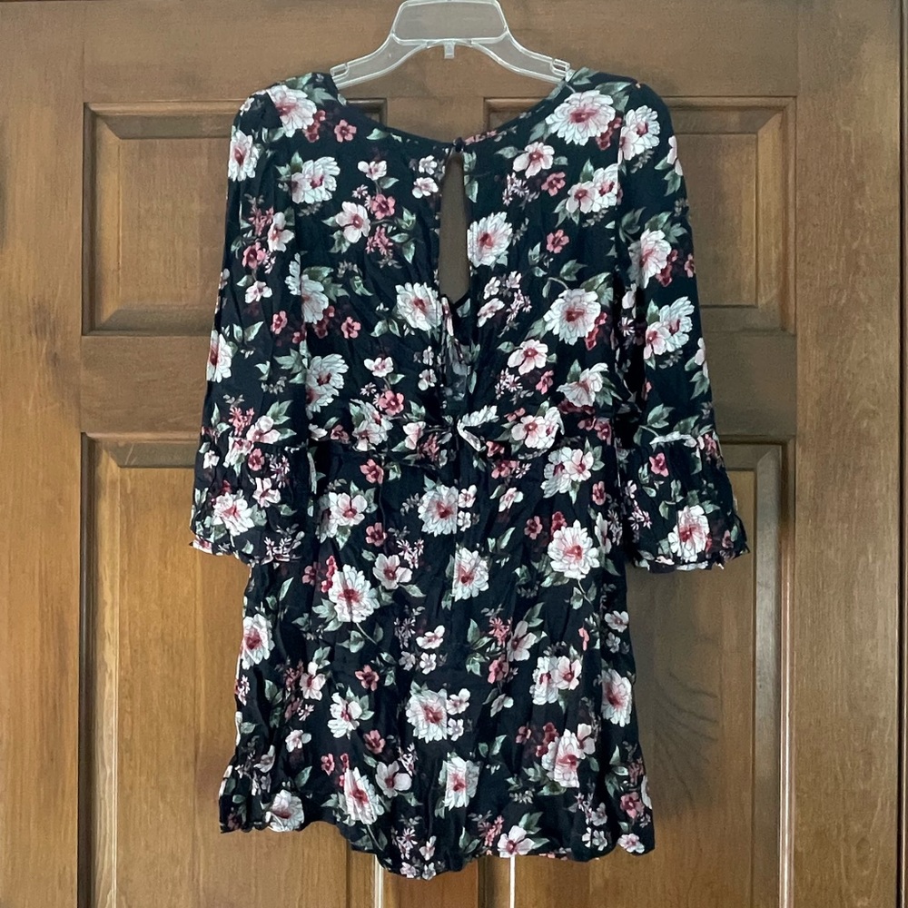 Floral Mini Dress NWT Size XS - Picture 3 of 14